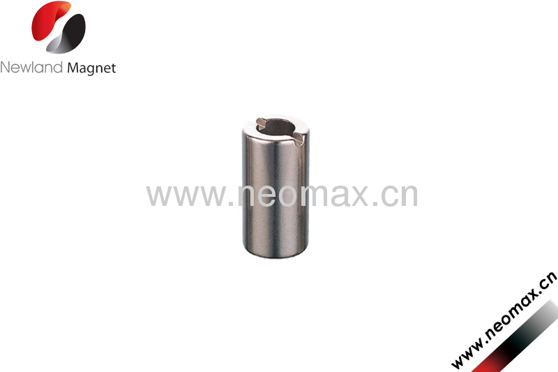 Cyliner magnet of neodymium