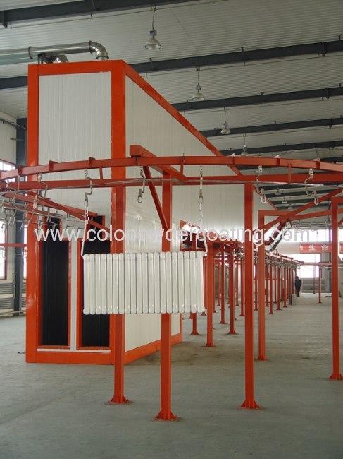 Aluminium powder coating plant High-efficiency powder recycleLow energy consumption Convenient color change 