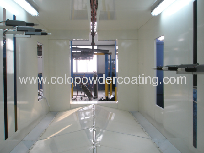 Aluminium powder coating plant High-efficiency powder recycleLow energy consumption Convenient color change 