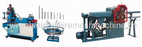 wire straightening and cutting machine