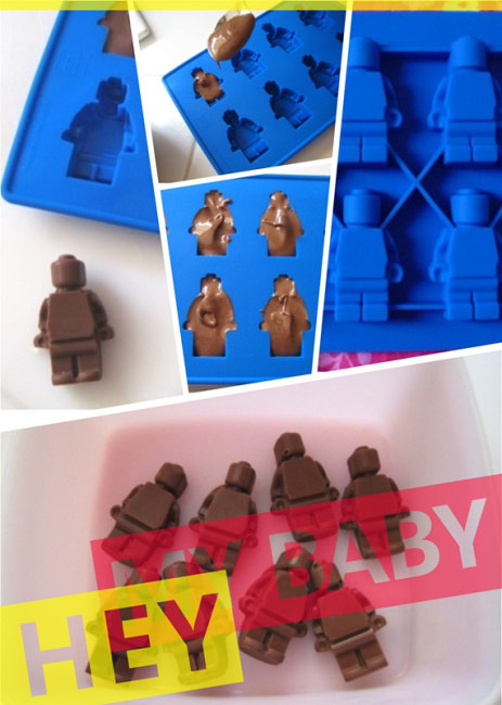 LEGO MINIFIGURE CAKE JELLO BROWNIE MOLD PARTY CAKE PAN FAST US SHIPPING