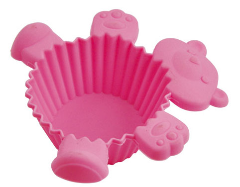 Bear silicone mold in Candy color