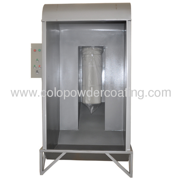 electrostatic powder coating booth