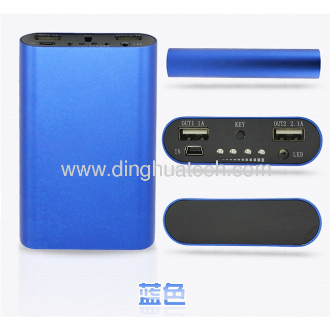 aluminum alloy 18650 Lithium BatteryNotebook mobile power supply