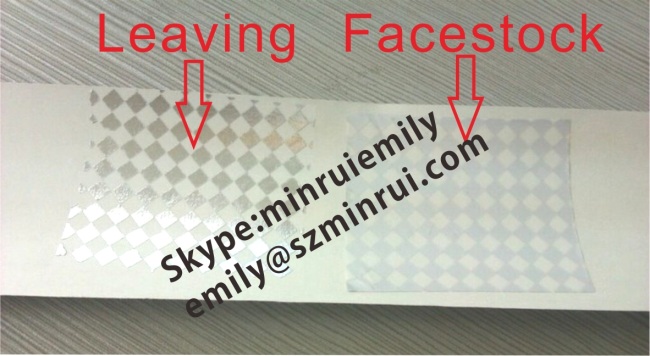 Custom Matte Silver Square Array VOID PET vinyl Labels,Sivler Checkerboard totally transfer VOID Tamper Proof Labels