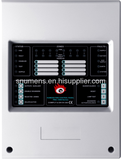 Conventional 2 zone Fire alarm control panel