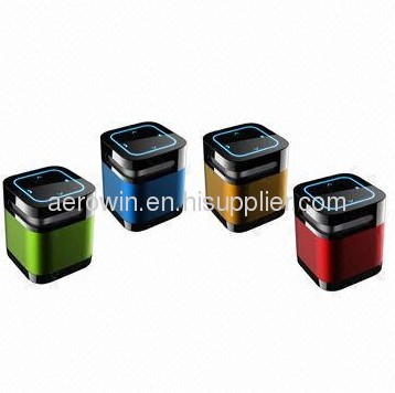 Soft Press Key Bluetooth Speaker with MIC, Supports Bluetooth 2.1+EDR, 3W Loudspeaker