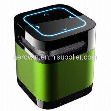 Soft Press Key Bluetooth Speaker with MIC, Supports Bluetooth 2.1+EDR, 3W Loudspeaker