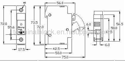 10x38 32A Fuse Holder (FS-031)