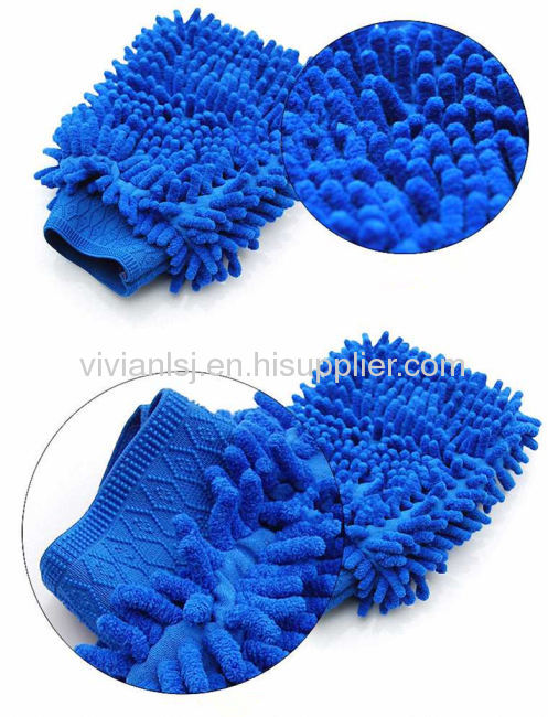 Cleaning car glove,microfiber cleaning glove