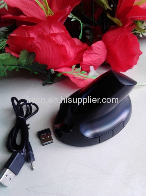 RF-4985D high quality wireless vertical ergonomic mouse be chargeable mouse