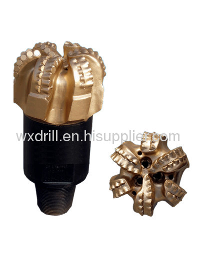 API pdc drill bit 4 5/8 inch with 5 blades