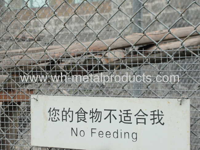 wire mesh barrier for security