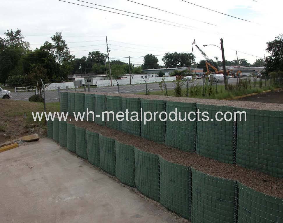 wire mesh military defence barrier