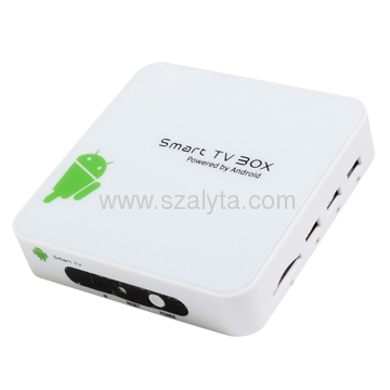 Android 4.0 system TV Boxes with Wifi Bluetooth HDMI 3 USB port CE Certification