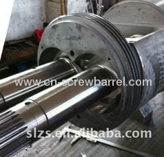 Conical Screw & Barrel for plastic extrusion machine 