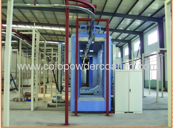 Aluminium powder coating plant High-efficiency powder recycleLow energy consumption Convenient color change