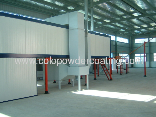 with ISO9000 quality management system automatic paint plant