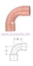 CXC copper pipe fitting 90degree elbow pipe fitting Long Radius