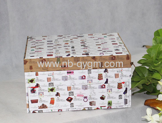 Clamshell Gift Boxes with Two Drawers