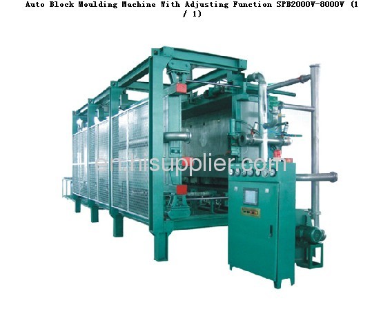 Auto Block Moulding Machine With Adjusting Function SPB2000V-8000V 