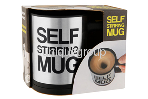 12oz Leakproof Guaranteed Stainless Steel Self Stirring Cup