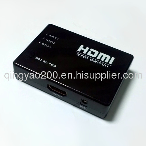 HDMI 3 input and 3 output switcher