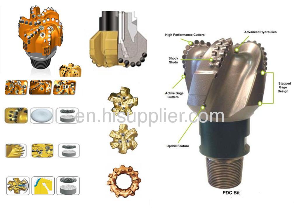 Oilfield and geothermal well PDC bits 