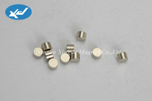 Rare earth sintered magnets round shape