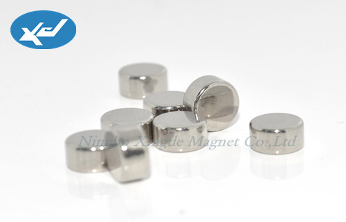Rare earth sintered magnets round shape