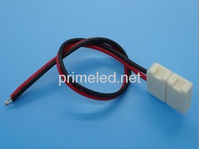 Single Color LED Strip Solderless Power Connector