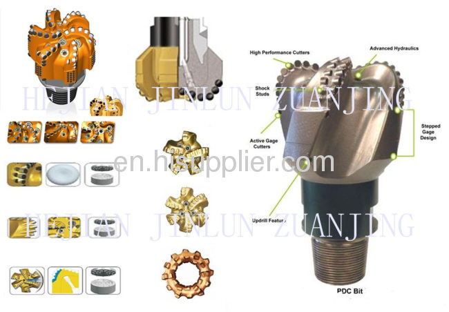Flat Face Non-Coring Pdc Bitsfor well drilling