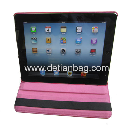 Best cool leather ipad 2 case with 360 rotating