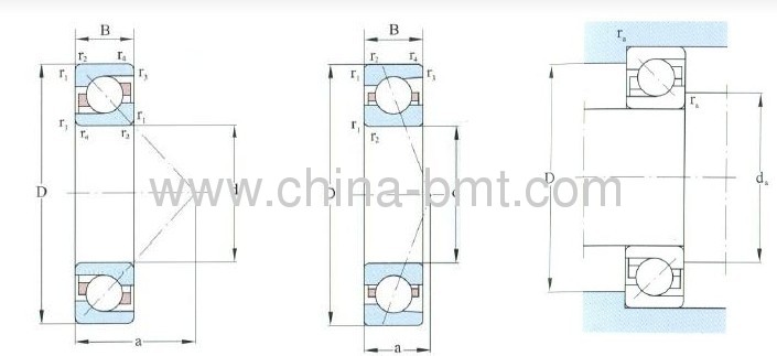 Single Row Angular Contact Ball Bearing