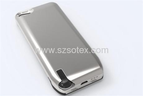 High quality power bank with built-in earphone for iphone 5