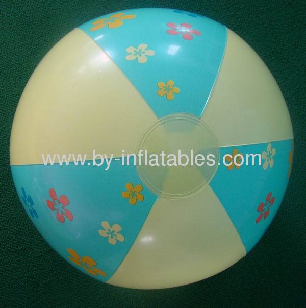 PVC inflatable ball for beach playing