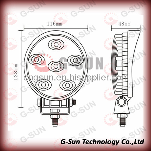 Factory wholesale 18w led high power work light