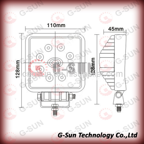 Factory wholesale 24w high power LED working light