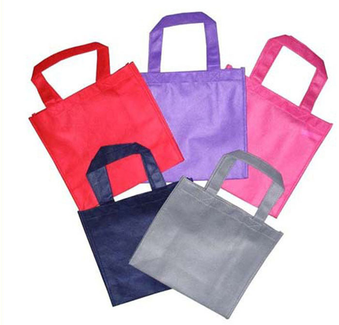 shopping bag with non woven N1018