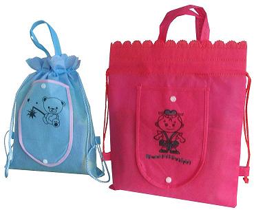 Non woven drawstring bag for promotion ND1004