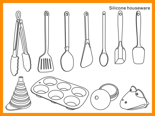  Heat Resistant Silicone & Rubber Pinch Grip Made of 100% Food Grade