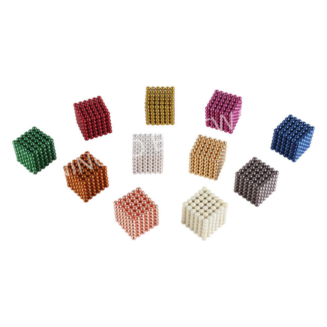 D5mm 216pcs/set Colorful Buckyballs