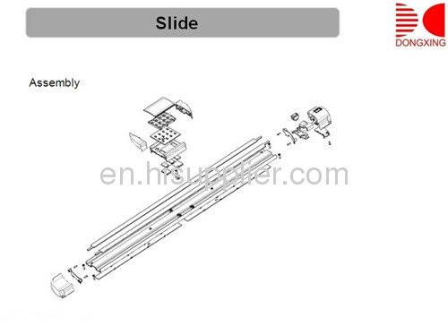 LED SMD5630 12pcs Slide CE ROHS AL6063 24VDC Novel Unique decorate interior CE ROHS