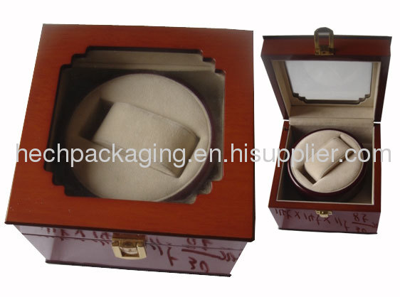 single watch winderwooden watch box