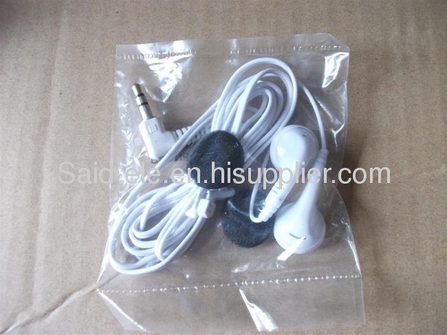 Disposable earbuds headphones ,cheap earphones