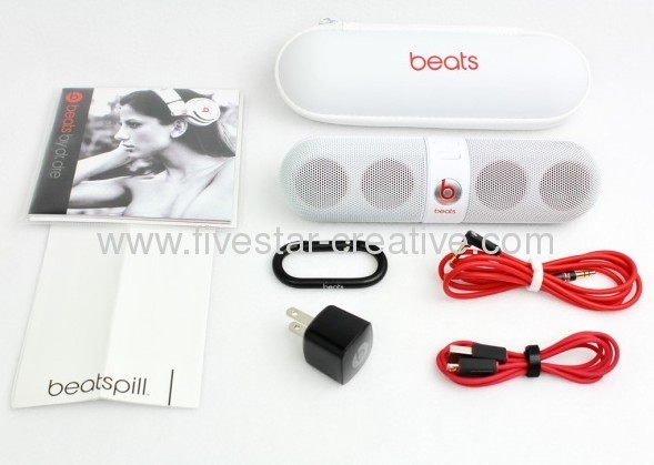 Beats Pill Wireless Portable Speaker White