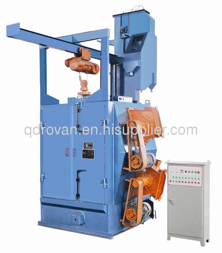 Q37 series hook type sand blasting machine