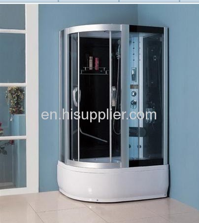 D-shape luxury glass shower cabin