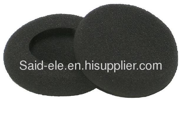 50mm foam ear pads ear cushions , replacement ear pads manufacture