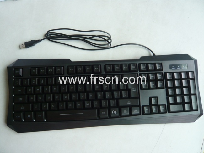 LED light wired computer keyboard